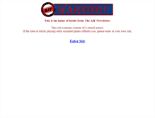 Tablet Screenshot of newsletter.aifcommunity.org