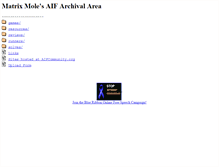 Tablet Screenshot of aifcommunity.org